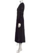 LoveShackFancy Crew Neck Long Dress