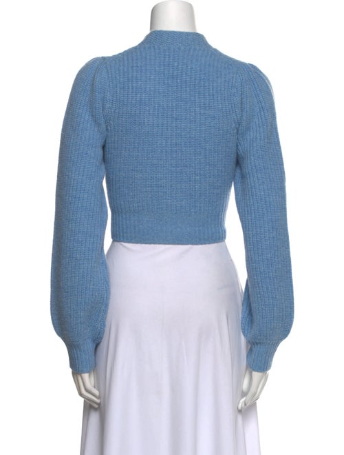 LoveShackFancy Wool V-Neck Sweater
