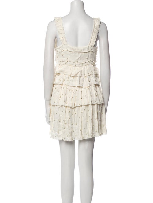 LoveShackFancy Printed Mini Dress