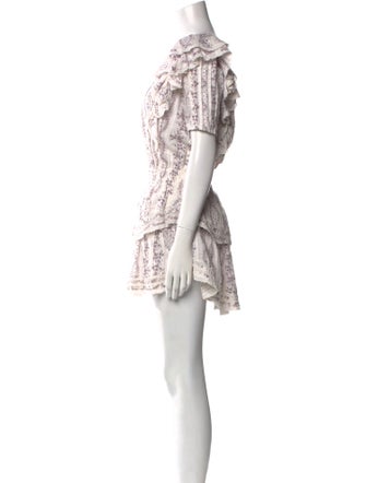 LoveShackFancy Printed Mini Dress