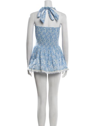 LoveShackFancy Printed Mini Dress