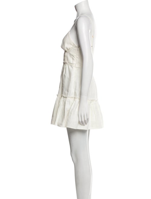 LoveShackFancy Linen Mini Dress