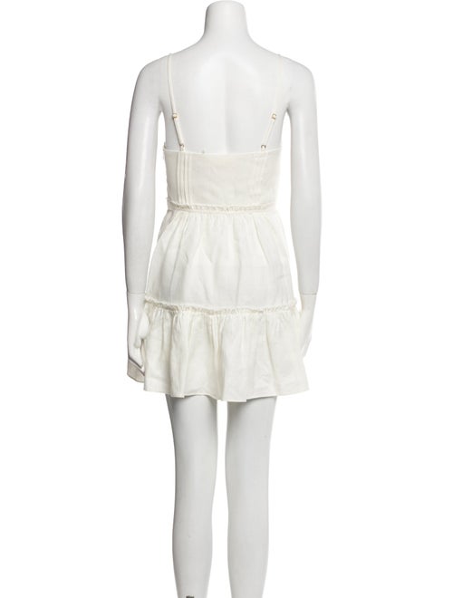 LoveShackFancy Linen Mini Dress