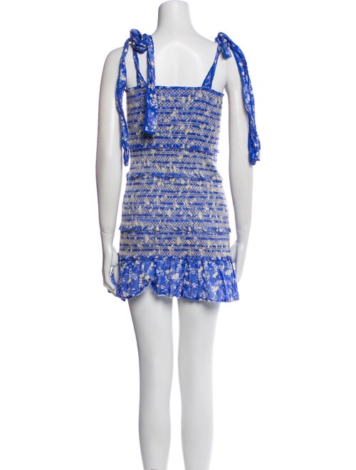 LoveShackFancy Printed Mini Dress