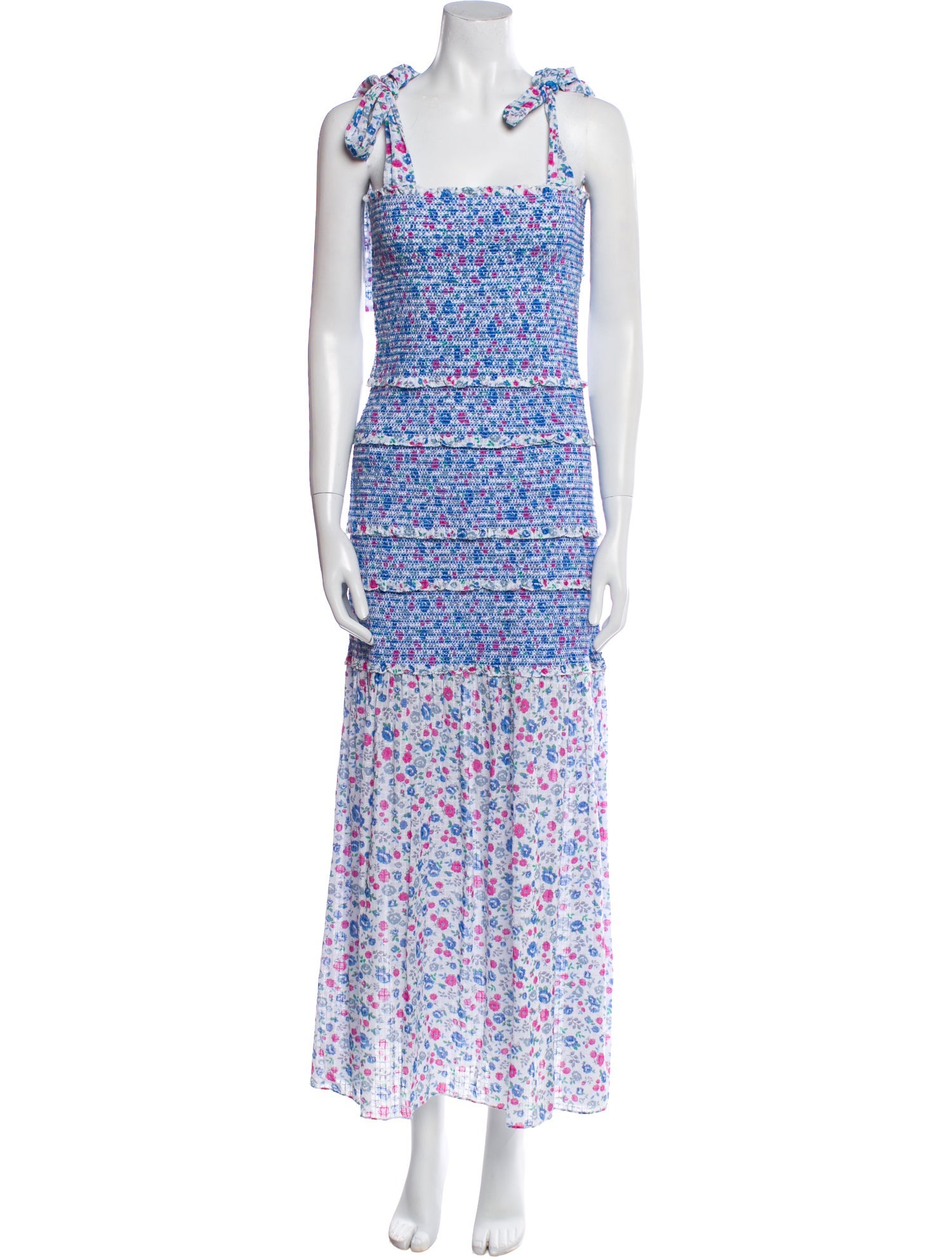 LoveShackFancy Printed Long Dress w/ Tags