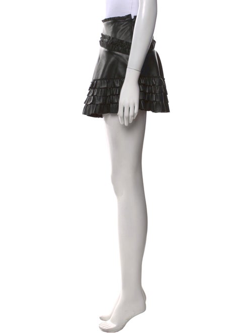 LoveShackFancy Ruffle Embellishment Mini Skirt