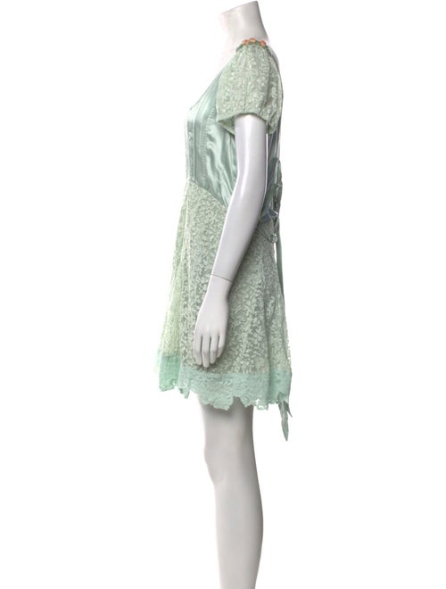 LoveShackFancy Silk Mini Dress