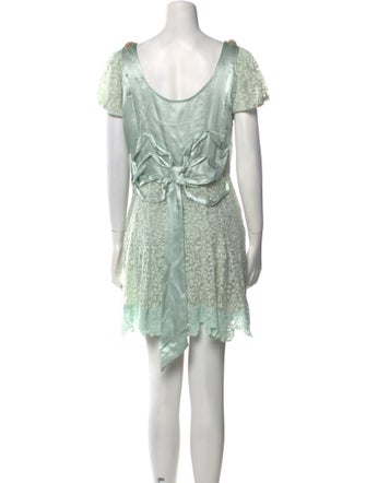 LoveShackFancy Silk Mini Dress