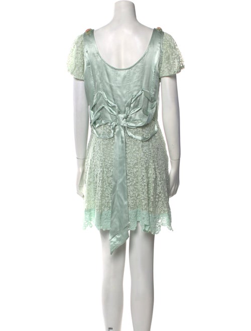 LoveShackFancy Silk Mini Dress