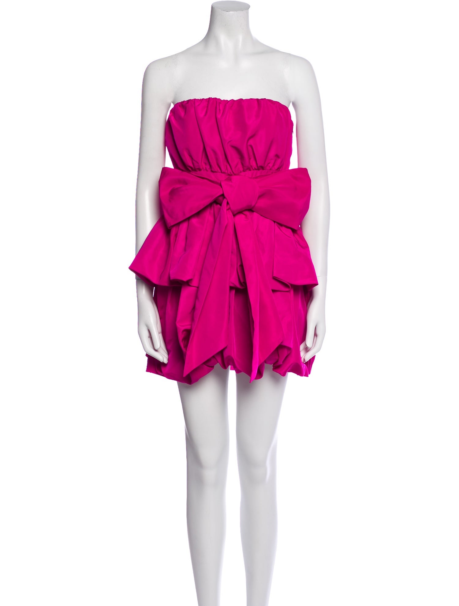 LoveShackFancy Strapless Mini Dress