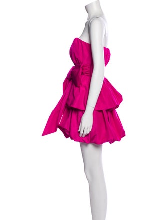 LoveShackFancy Strapless Mini Dress