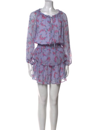LoveShackFancy Silk Mini Dress