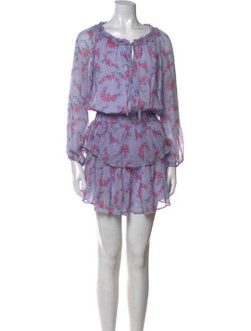 LoveShackFancy Silk Mini Dress