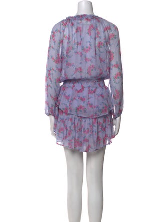 LoveShackFancy Silk Mini Dress