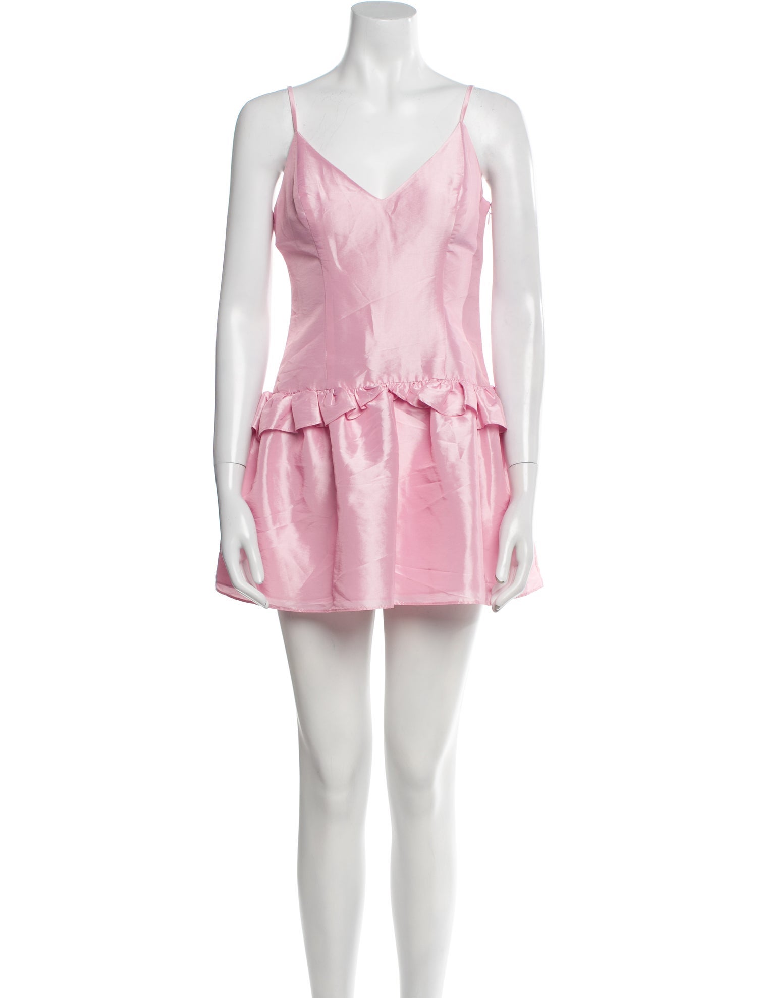 LoveShackFancy V-Neck Mini Dress w/ Tags