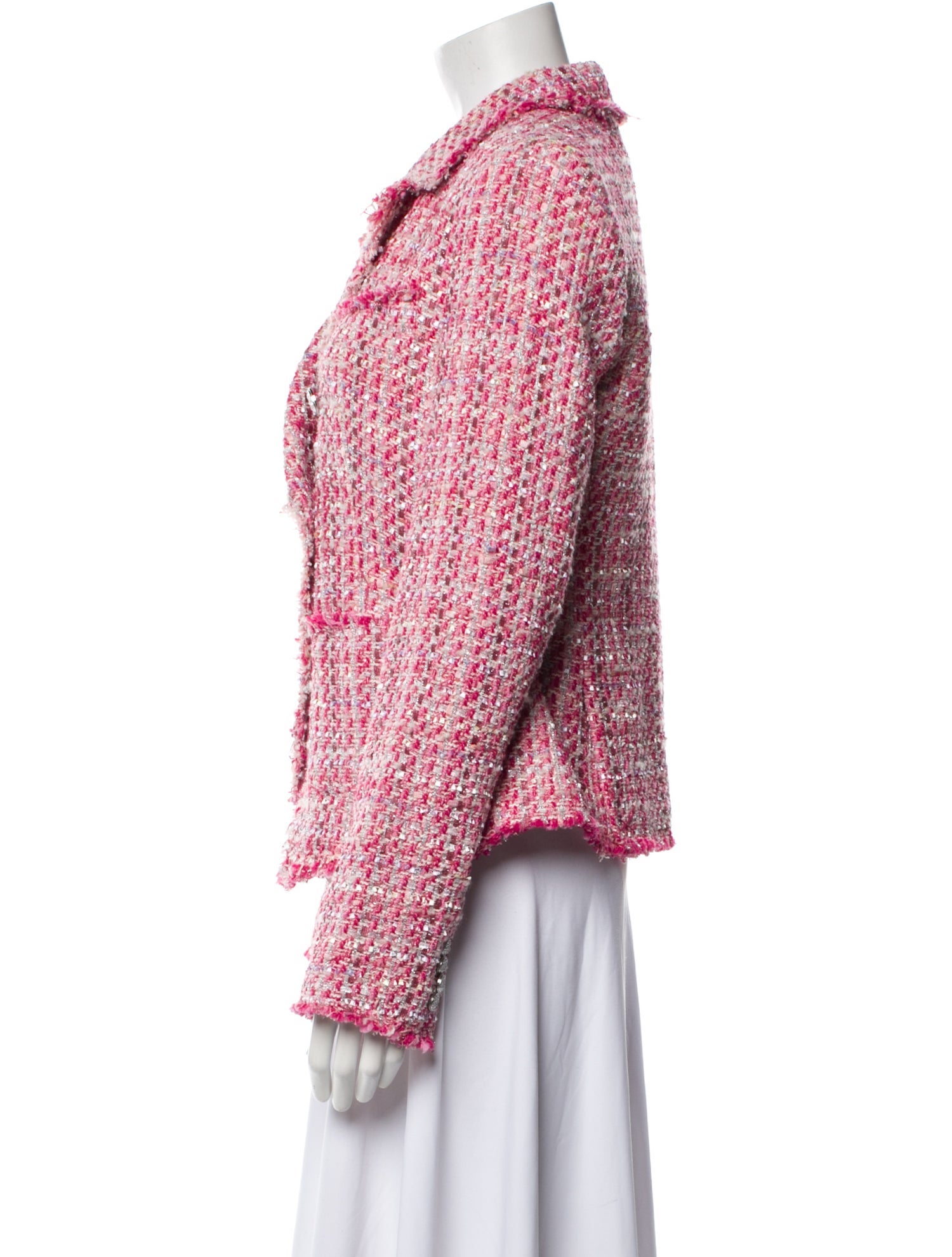 LoveShackFancy Tweed Pattern Blazer w/ Tags