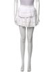 LoveShackFancy Ruffle Embellishment Mini Skirt