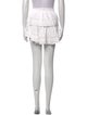 LoveShackFancy Ruffle Embellishment Mini Skirt