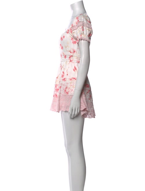 LoveShackFancy Printed Mini Dress