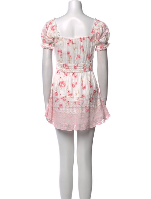 LoveShackFancy Printed Mini Dress