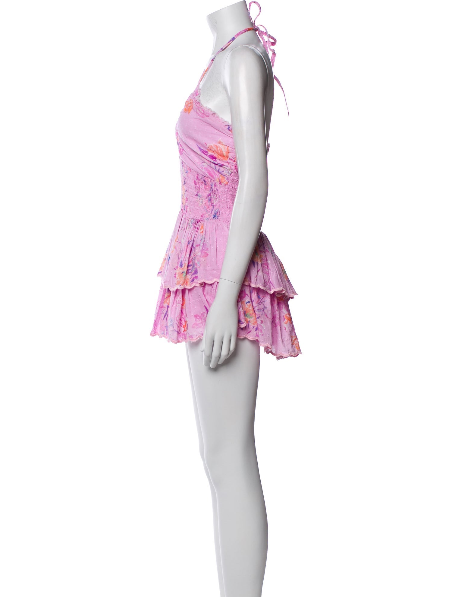 LoveShackFancy Printed Mini Dress