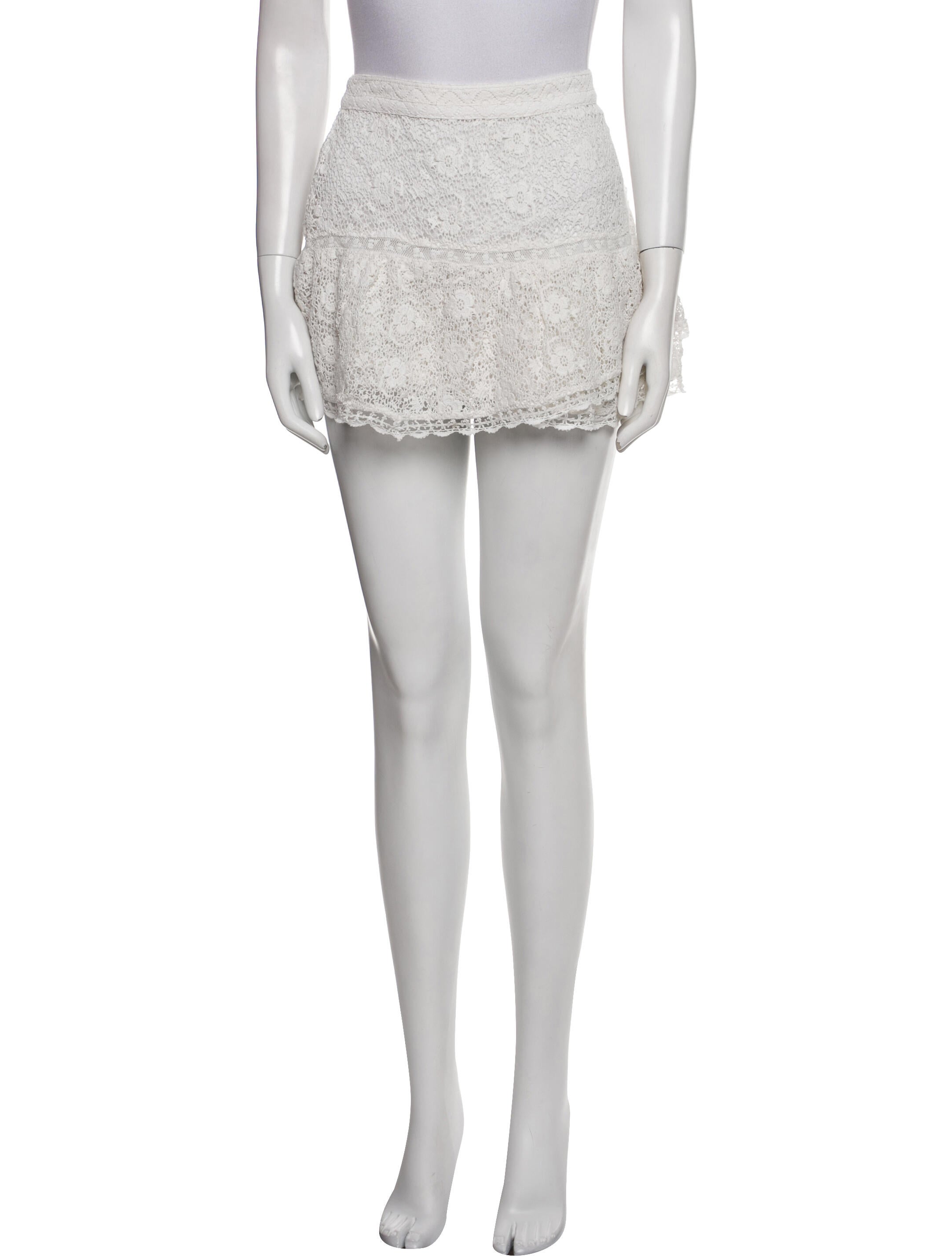 LoveShackFancy Mini Skirt