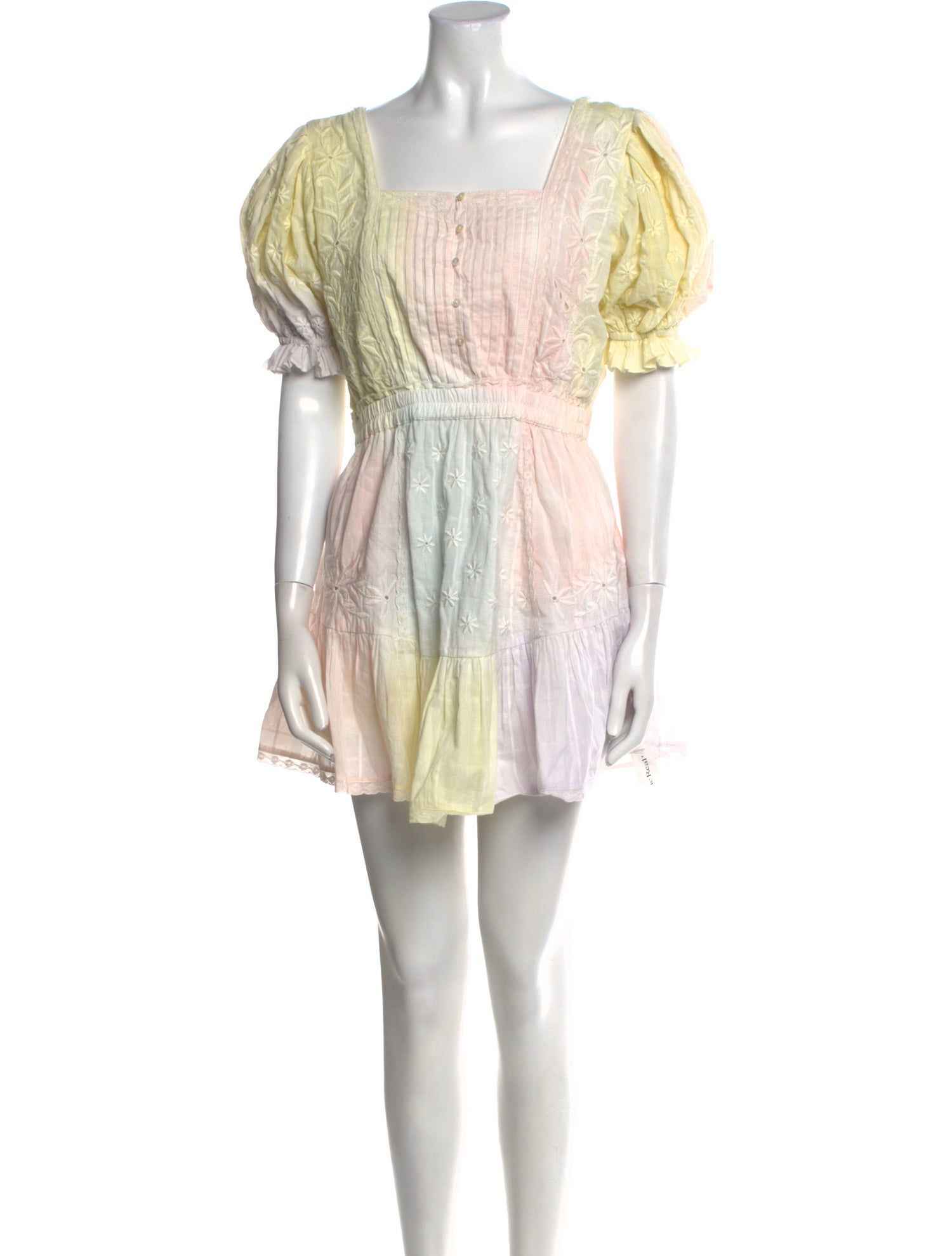 LoveShackFancy Printed Mini Dress