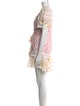 LoveShackFancy Floral Print Mini Dress