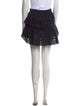 LoveShackFancy Ruffle Embellishment Mini Skirt