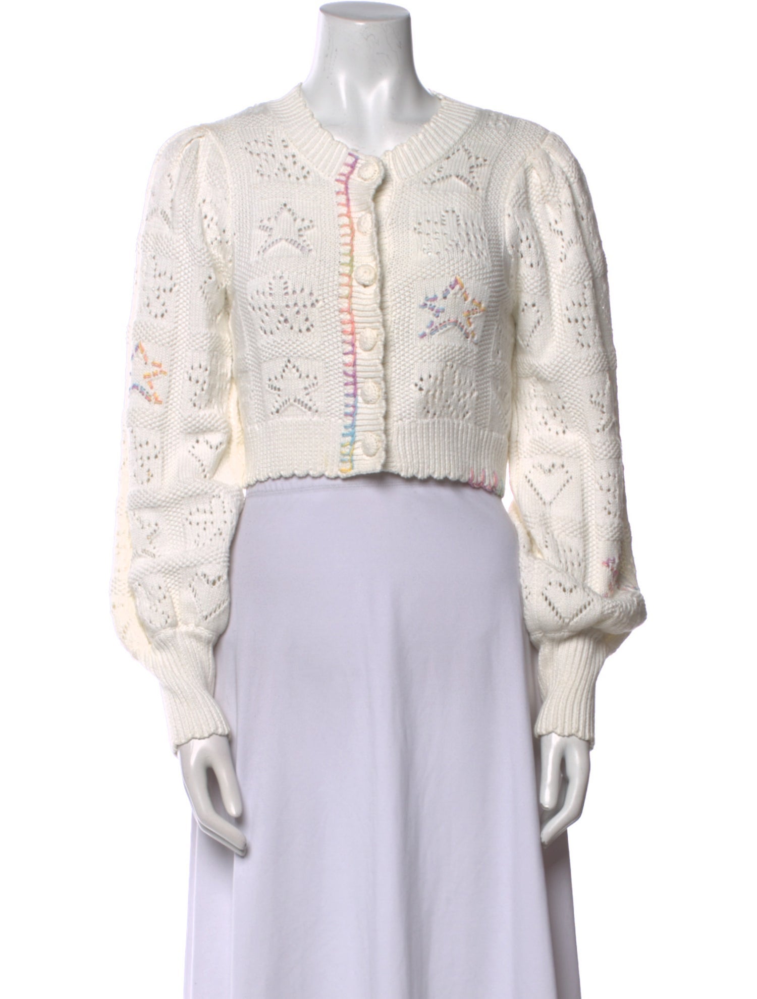 LoveShackFancy Crew Neck Sweater