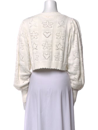 LoveShackFancy Crew Neck Sweater