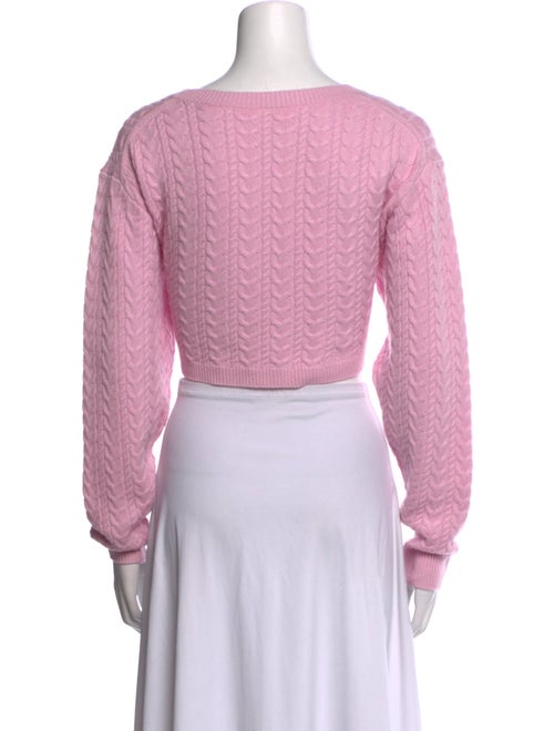 LoveShackFancy Wool Crew Neck Sweater