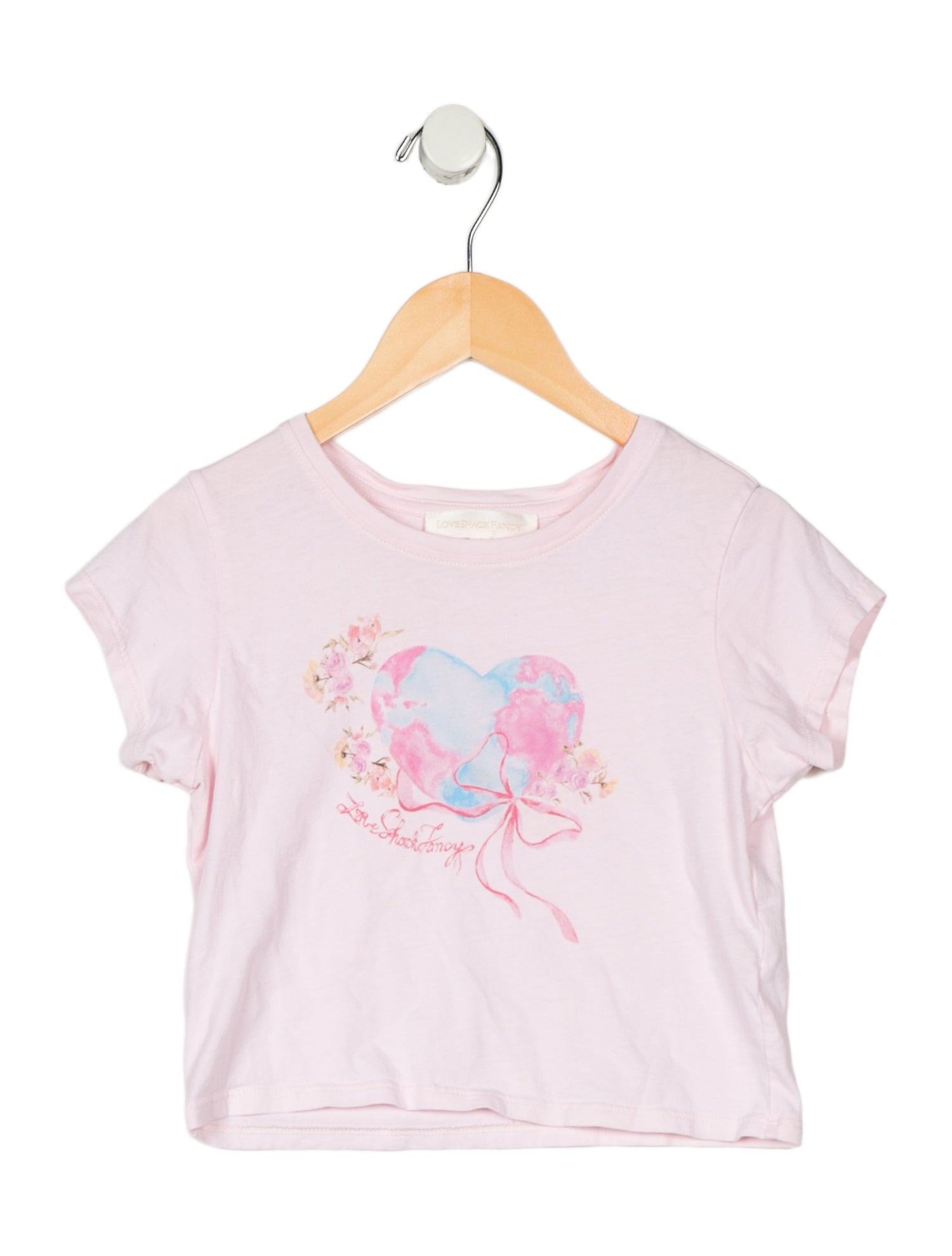 LoveShackFancy Girl's Casual T-Shirt