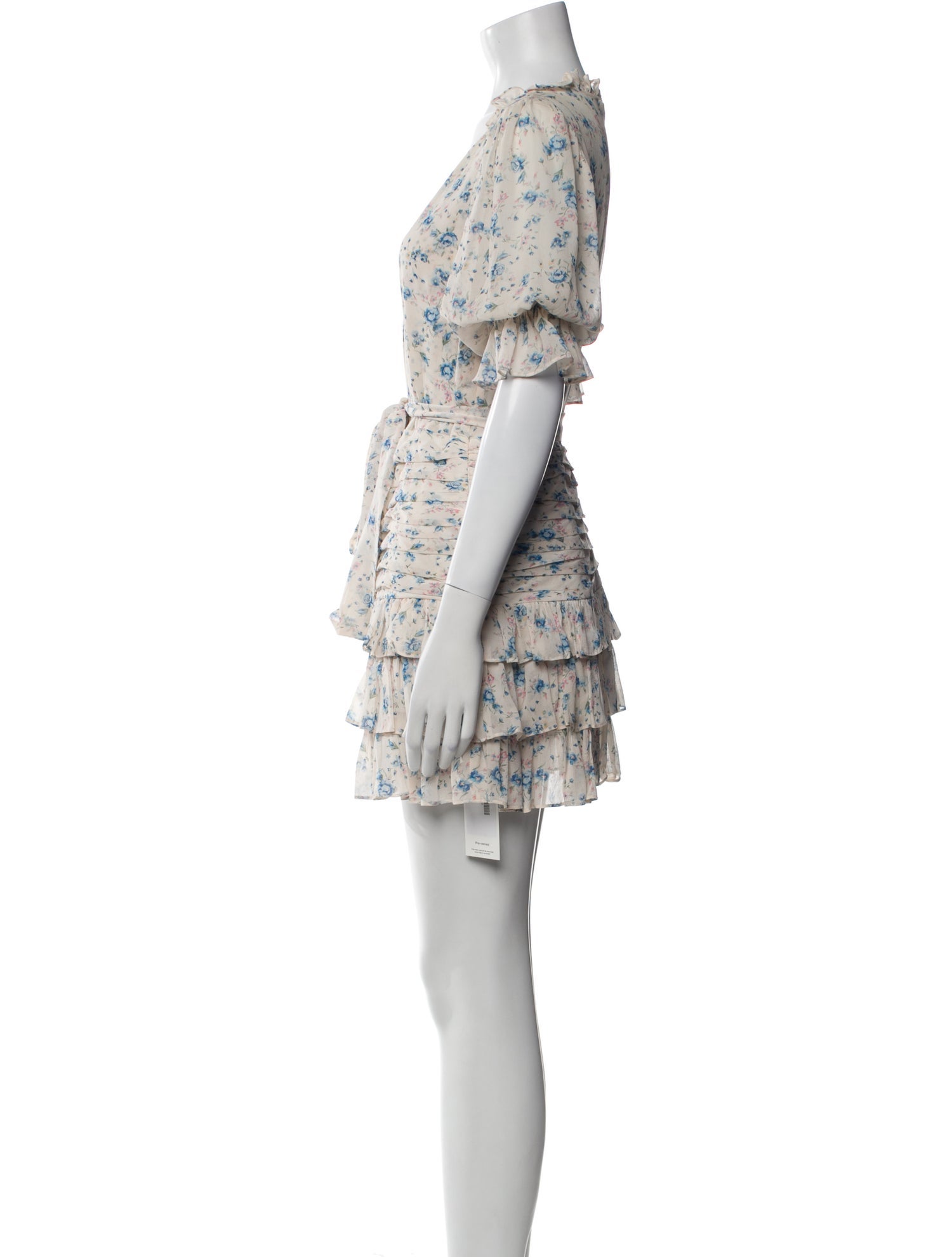 LoveShackFancy Silk Mini Dress