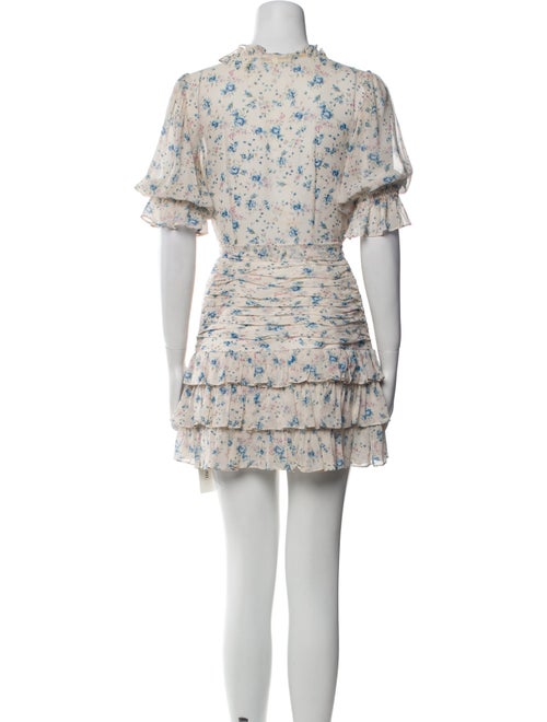 LoveShackFancy Silk Mini Dress