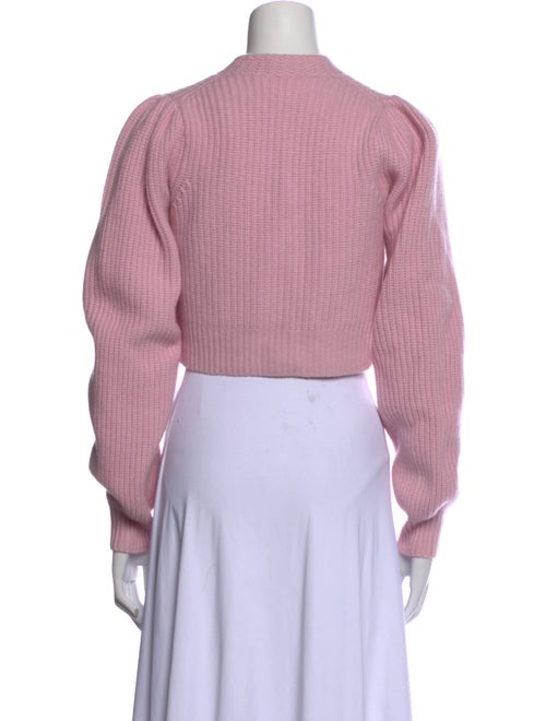 LoveShackFancy Wool V-Neck Sweater