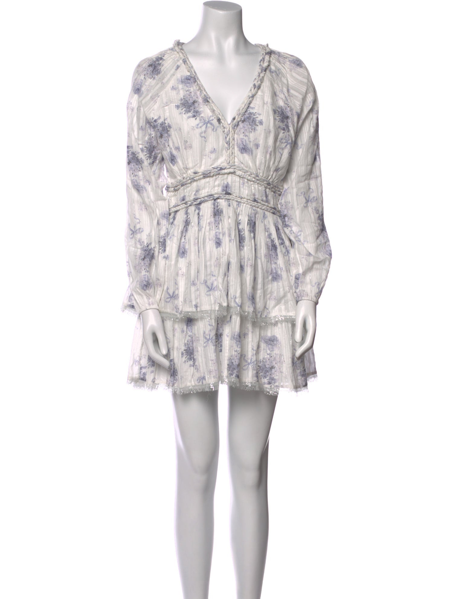 LoveShackFancy Printed Mini Dress w/ Tags