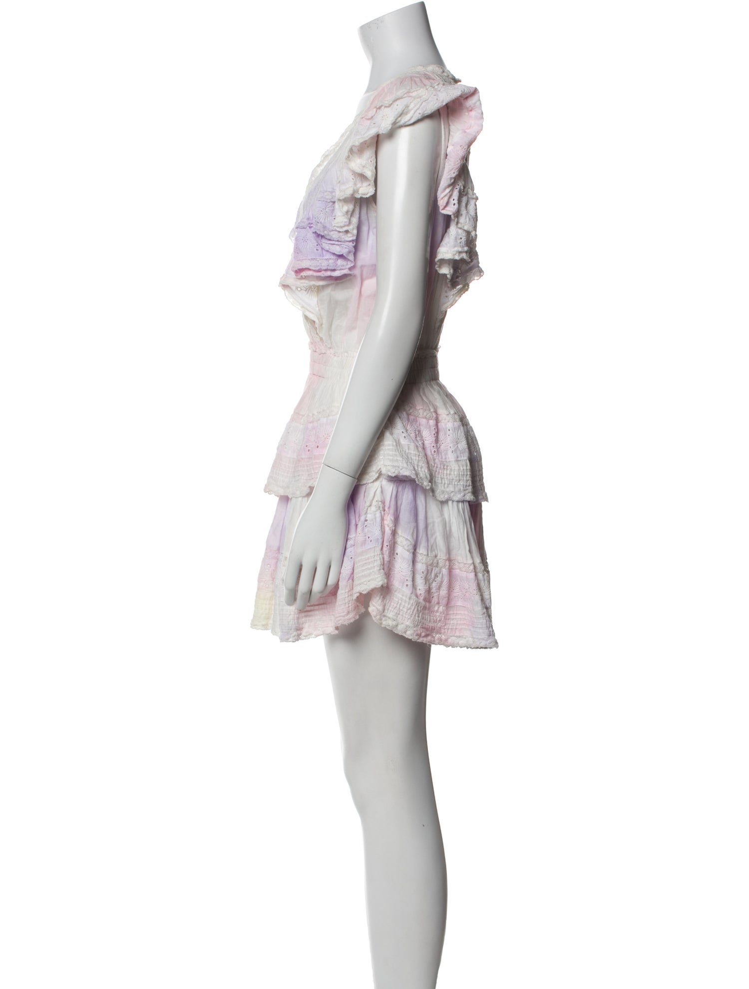 LoveShackFancy Printed Mini Dress