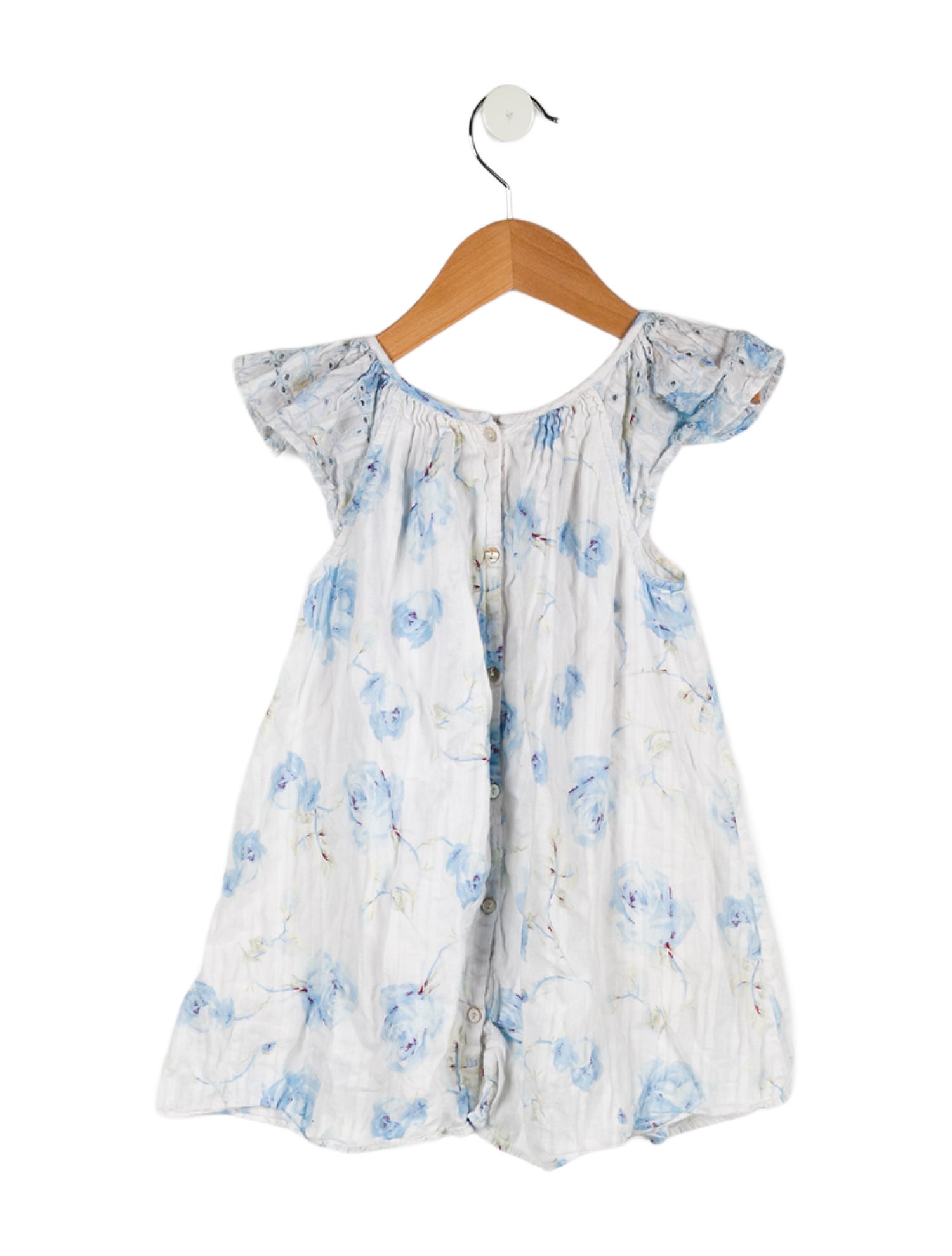 LoveShackFancy Girls' Patterned Sleeveless Dress