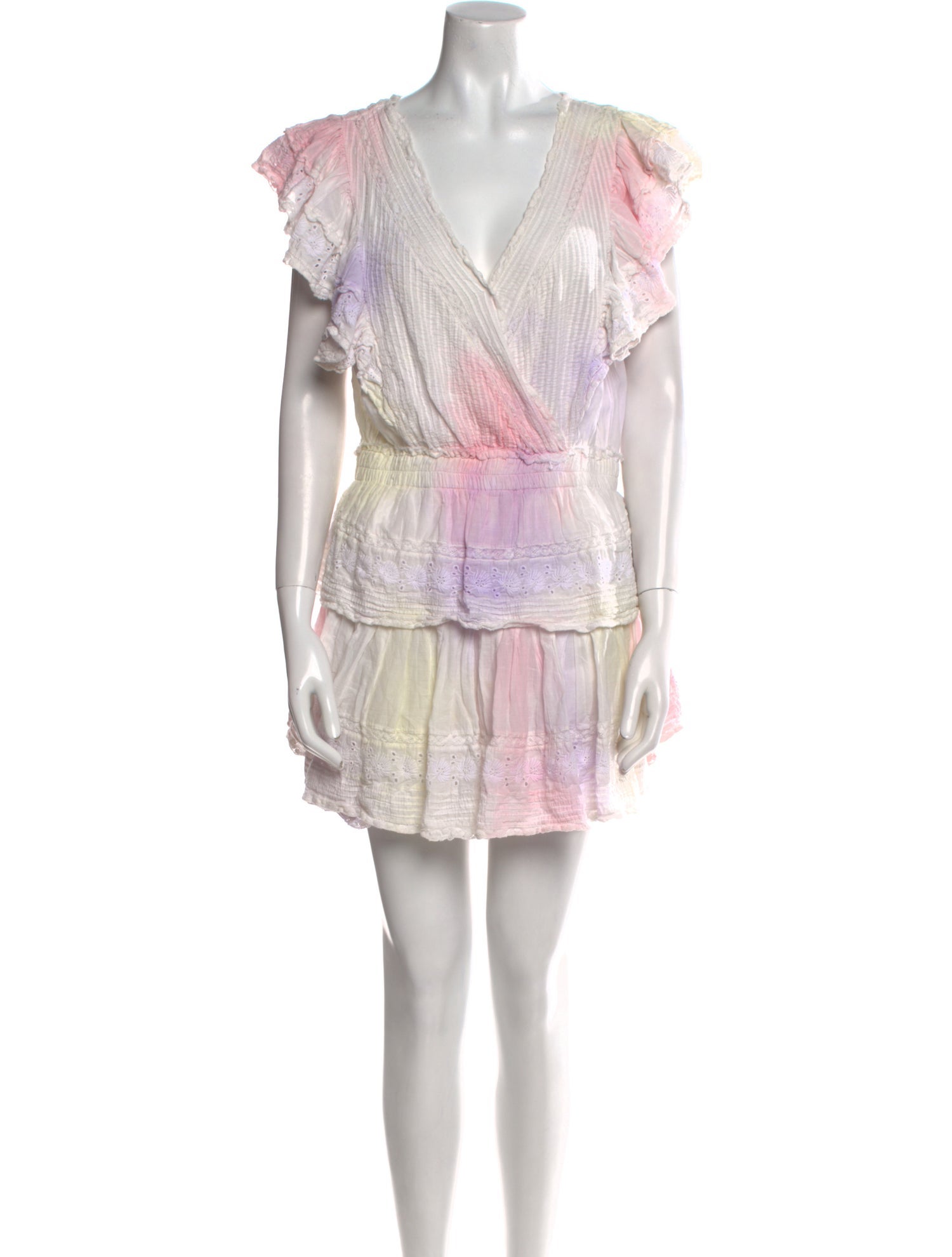 LoveShackFancy Printed Mini Dress