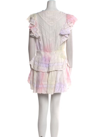 LoveShackFancy Printed Mini Dress