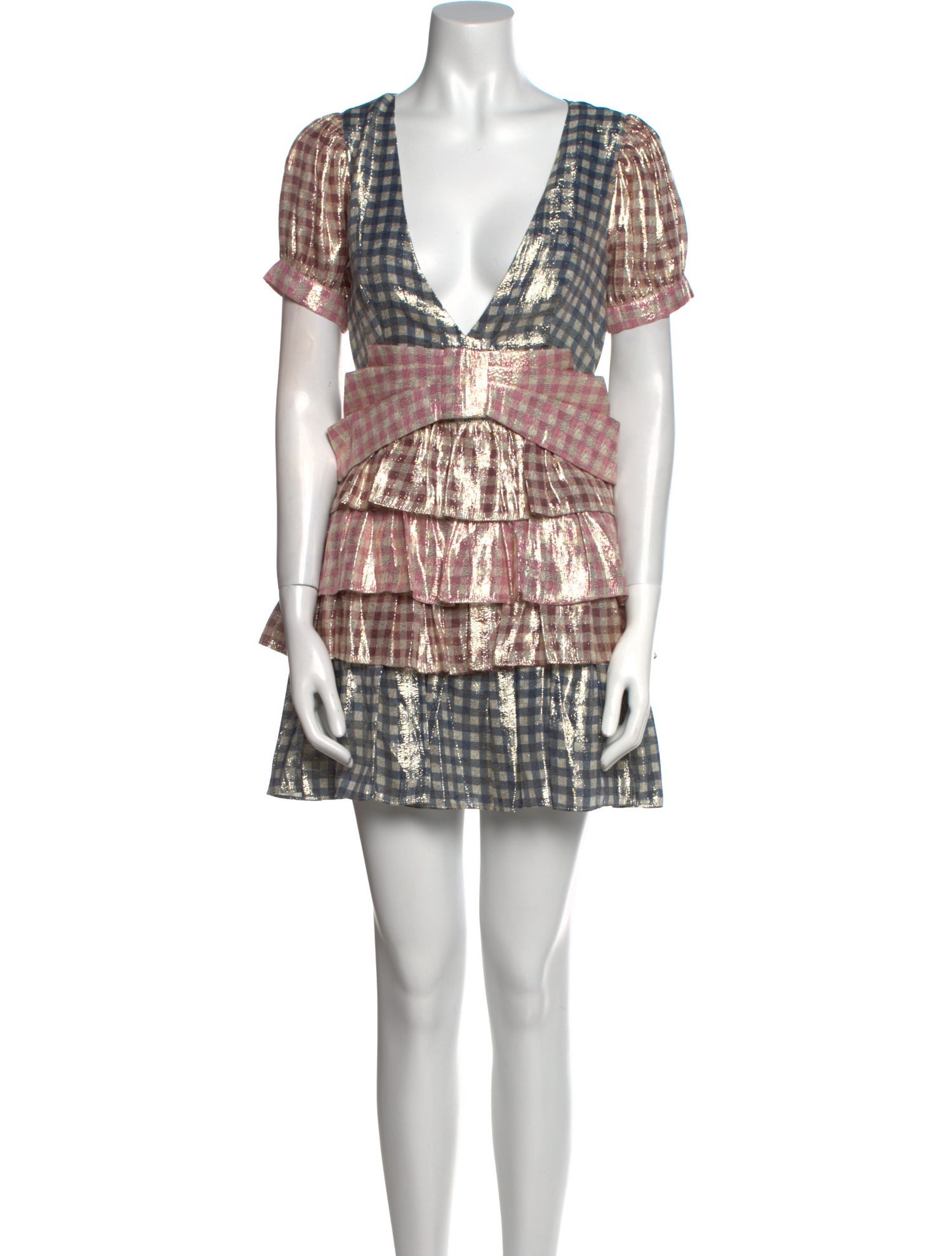 LoveShackFancy Silk Mini Dress