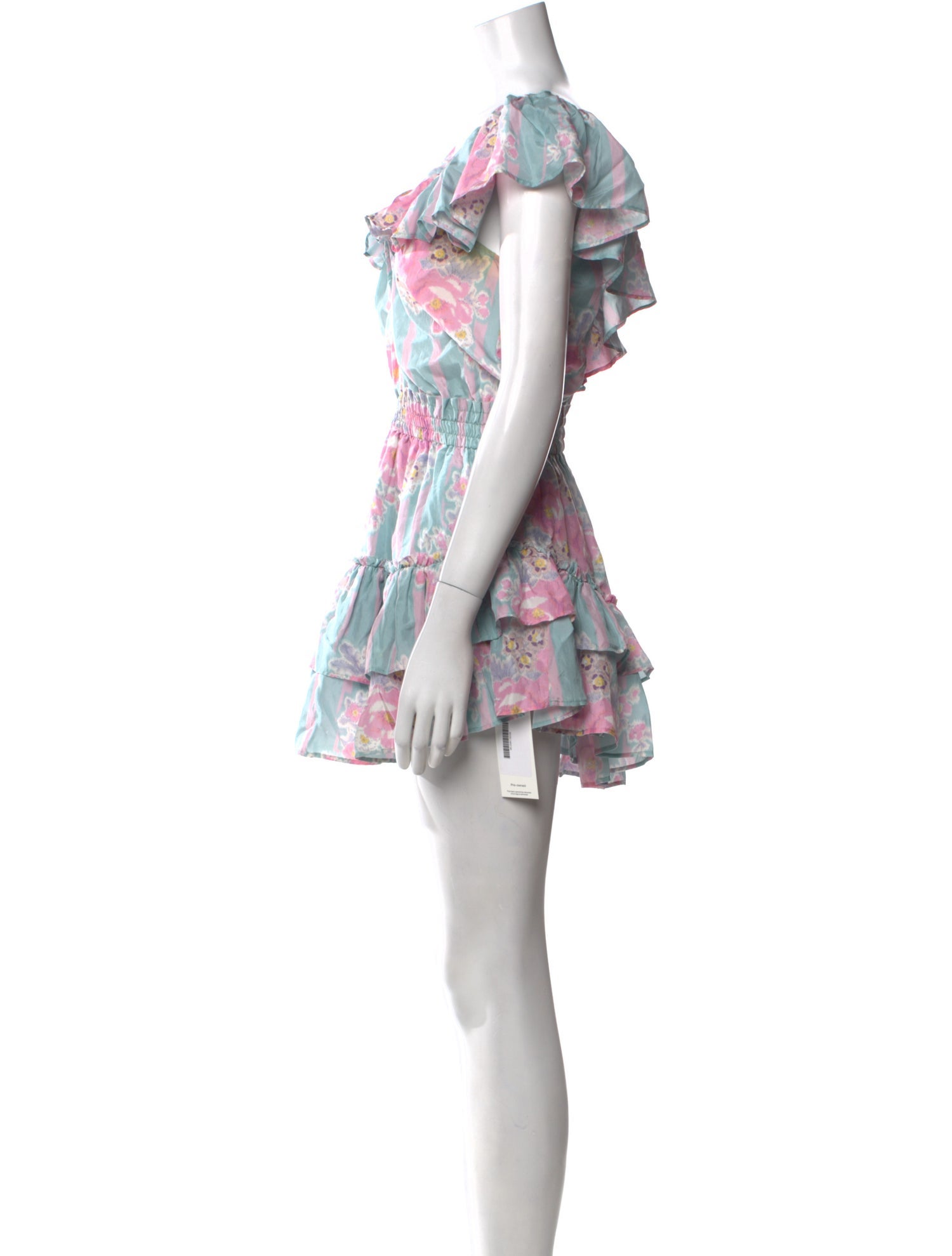 LoveShackFancy Silk Printed Tunic