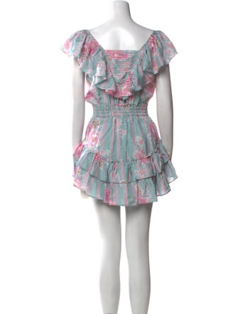 LoveShackFancy Silk Printed Tunic