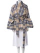 LoveShackFancy Plaid Print Coat