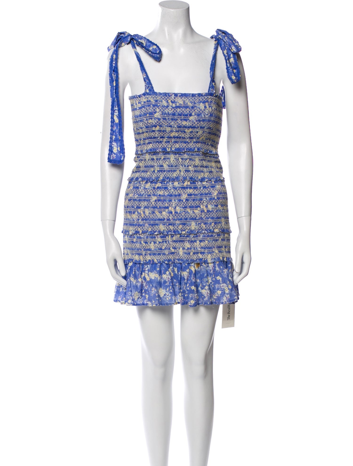 LoveShackFancy Printed Mini Dress