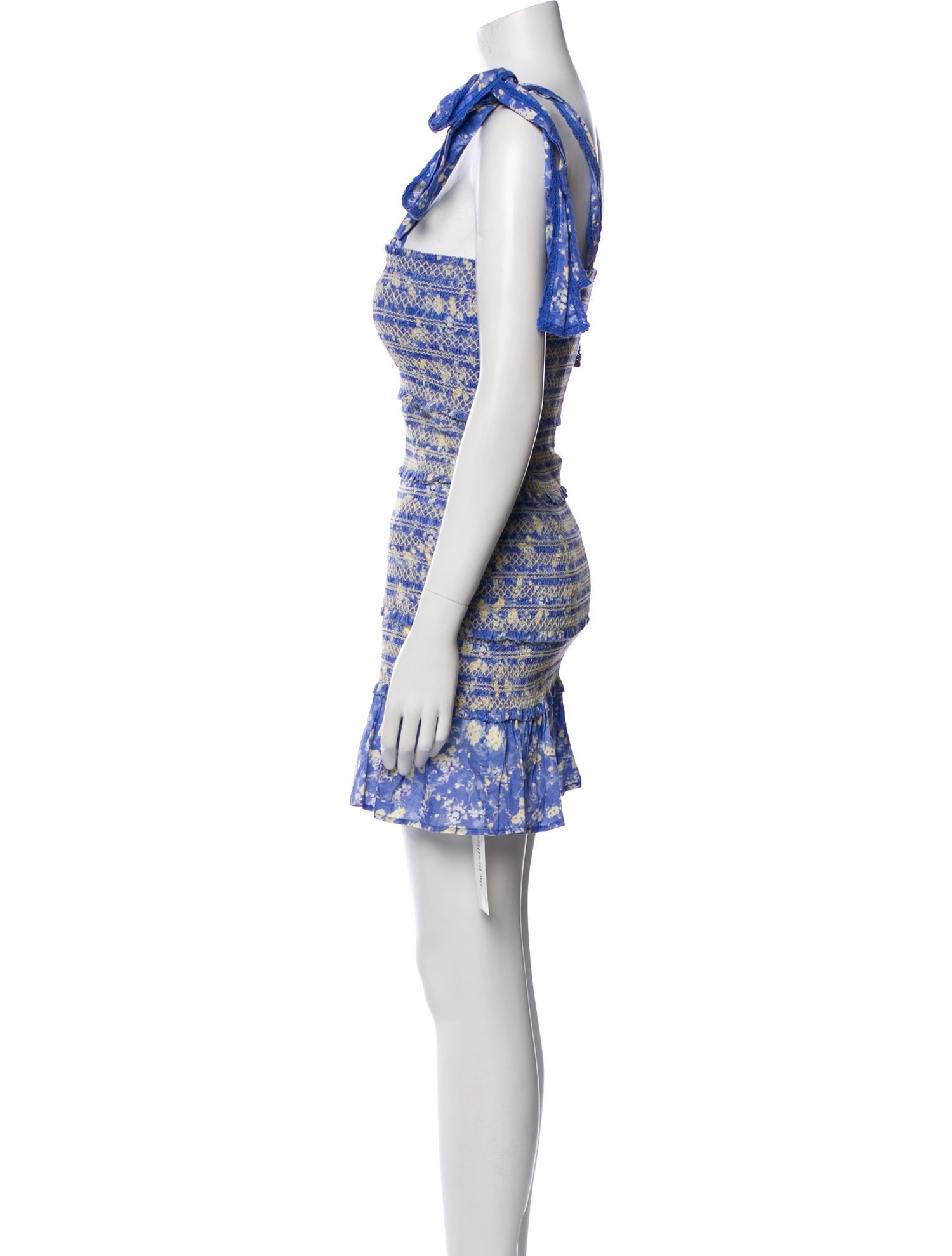 LoveShackFancy Printed Mini Dress