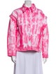 LoveShackFancy Tie-Dye Print Jacket