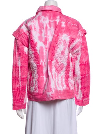 LoveShackFancy Tie-Dye Print Jacket