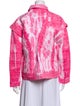 LoveShackFancy Tie-Dye Print Jacket